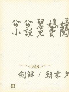 公公儿媳妇古代小说免费阅读