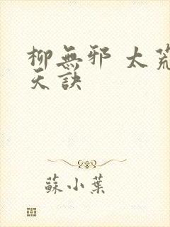 柳无邪 太荒吞天诀