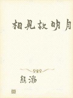 相见故明月封面