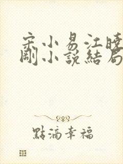 宋小易江晓萍吴刚小说结局