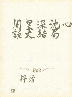 周昱深沈心颜小说大结局
