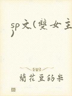 sp文(双女主)封面