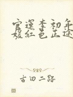 官运李初年童肖媛红色正途最新封面