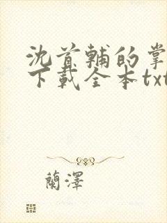 沈首辅的掌上娇下载全本txt封面