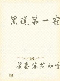 黑道第一宠婚
