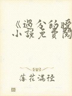 《过分的暧昧》小说免费阅读全文