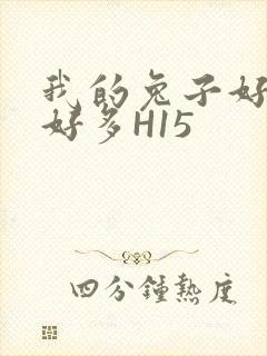 我的兔子好软水好多H15