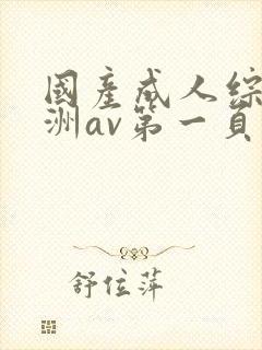 国产成人综合亚洲av第一页