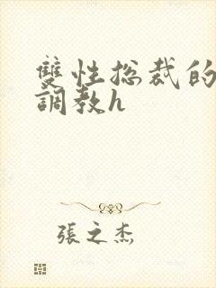 双性总裁的屈辱调教h