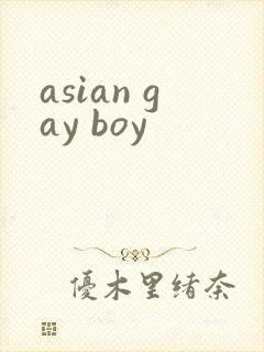 asian gay boy封面