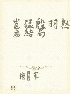 肖猛殷羽然番外篇结局封面