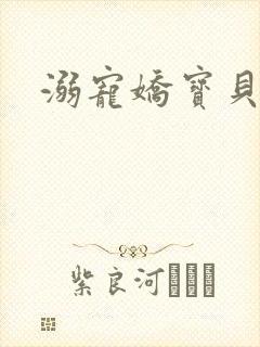 溺宠娇宝贝