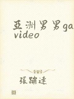 亚洲男男gay video