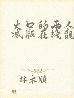 火口的两人未删减版在线观看