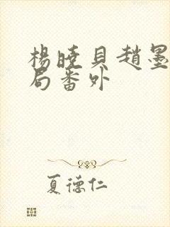 杨晓贝赵墨戎结局番外