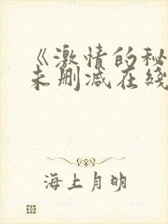 《激情的秘密》未删减在线看