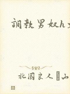 调教男奴h文