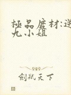 极品废材:逆天九小姐封面