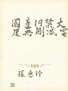 国产19禁大尺度无删减电影