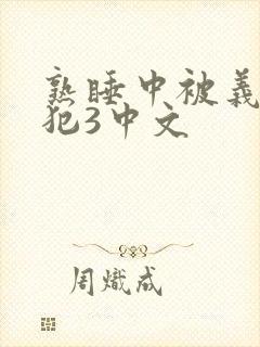 熟睡中被义子侵犯3中文封面