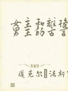 女主和离后嫁给男主的古言