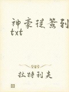 神豪从签到开始txt