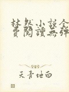 林然小说全文免费阅读无弹窗
