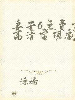 妻子6免费完整高清电视剧在线看