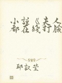小说《夫人每天都在线打脸》