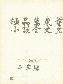 极品万岁爷妖刀小说全文免费阅读