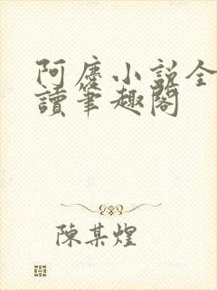阿庆小说全文阅读笔趣阁