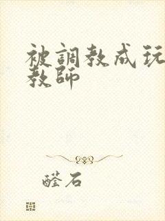被调教成玩物女教师封面