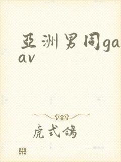 亚洲男同gayav