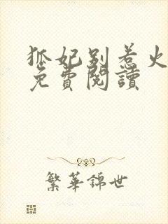 狐妃别惹火全文免费阅读封面