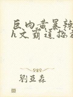 巨肉黄暴辣文高h文霸道总裁