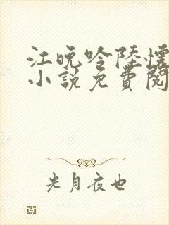 江晚吟陆怀璟的小说免费阅读