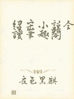 绍宋小说全文阅读笔趣阁