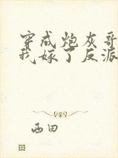 穿成炮灰哥儿后我嫁了反派全文阅读封面