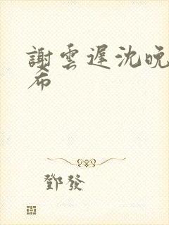 谢云迟沈晚梨叶希