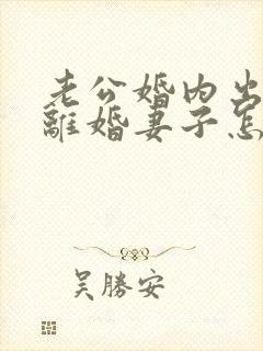老公婚内出轨要离婚妻子怎样去挽回