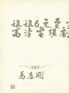 姐姐6免费完整高清电视剧在线看封面