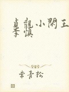 贞观小闲王纪王李慎