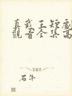 真武王短剧免费观看全集高清