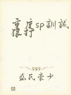 重度sp训诫文狠打