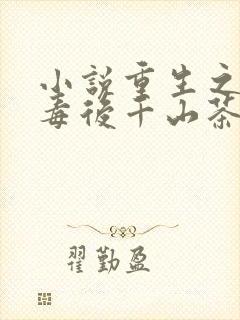 小说重生之将门毒后千山茶客最新章节列表封面