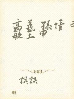 高义 孙倩 赵敏王申