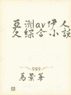 亚洲av伊人久久综合小说封面