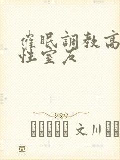 催眠调教高冷双性室友封面