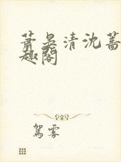 萧晏清沈蔷薇笔趣阁