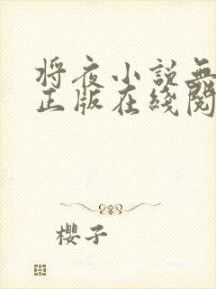 将夜小说无删减正版在线阅读